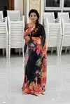 MG 362 Soft Gorgette Digital Printed Fancy Saree Exporters In India